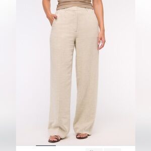 Abercrombie & Fitch Cream Chinos Soft Texture